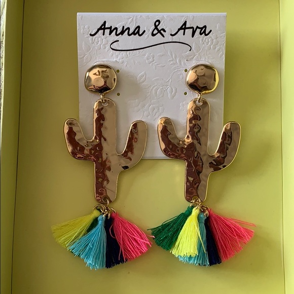 Anna & Ava Jewelry - NWT Anna&Ava | Cactus earrings